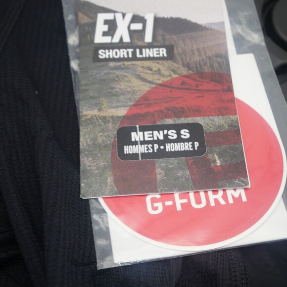 NEW G-Form EX-1 Short Liner Men's Small Protective Shorts Cycling Biking Sk - Picture 3 of 6